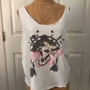 Free People Graphic Tank